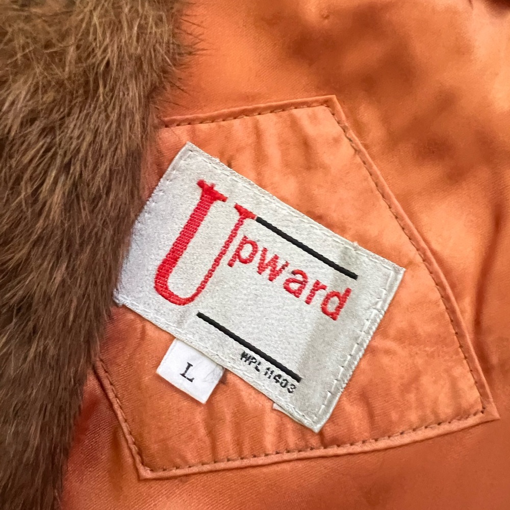 SOLD Rabbit Fur Cropped Jacket - Picture 4 of 5